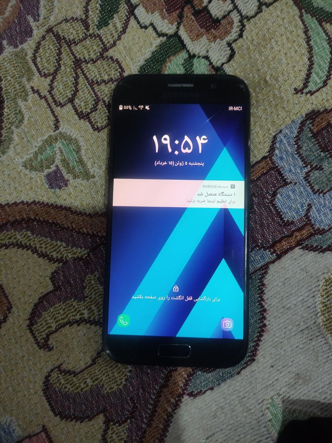 سامسونگ Galaxy A5 (2017) با حافظهٔ ۳۲ گیگابایت|موبایل|تهران, قیام‌دشت|دیوار
