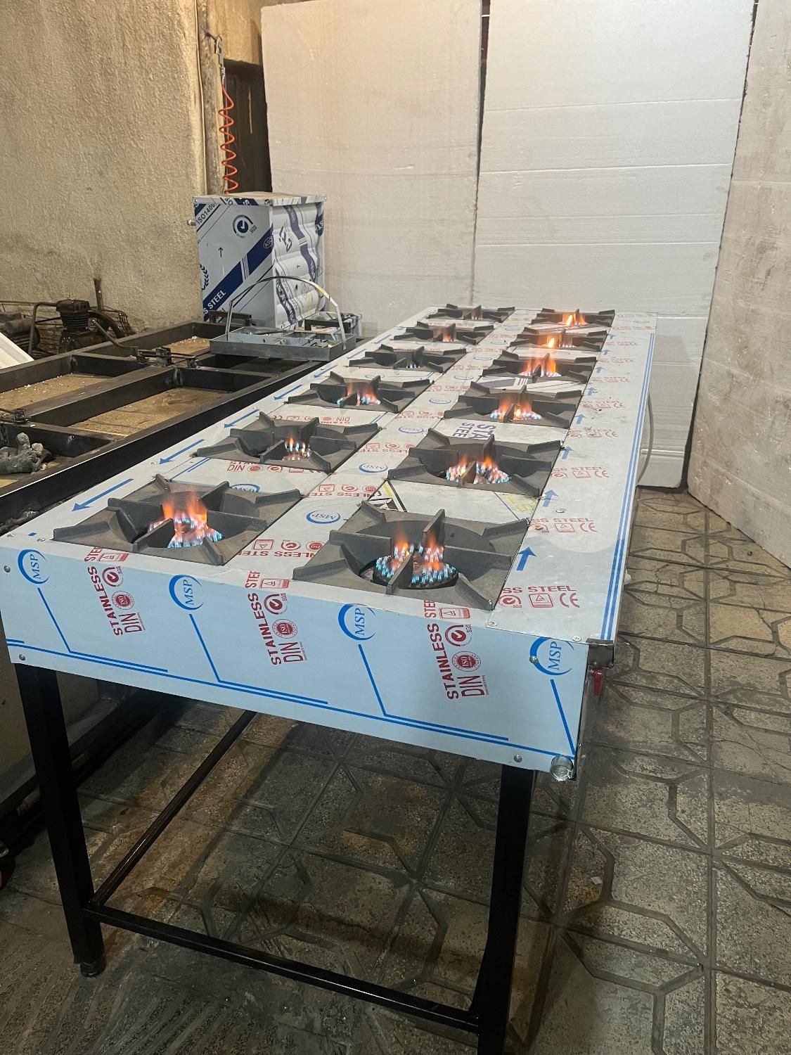 گاز استیل / فر صنعتی /اجاق گاز اشپزخانه/گاز مطبخ|کافیشاپ و رستوران|کرج, خرمدشت|دیوار