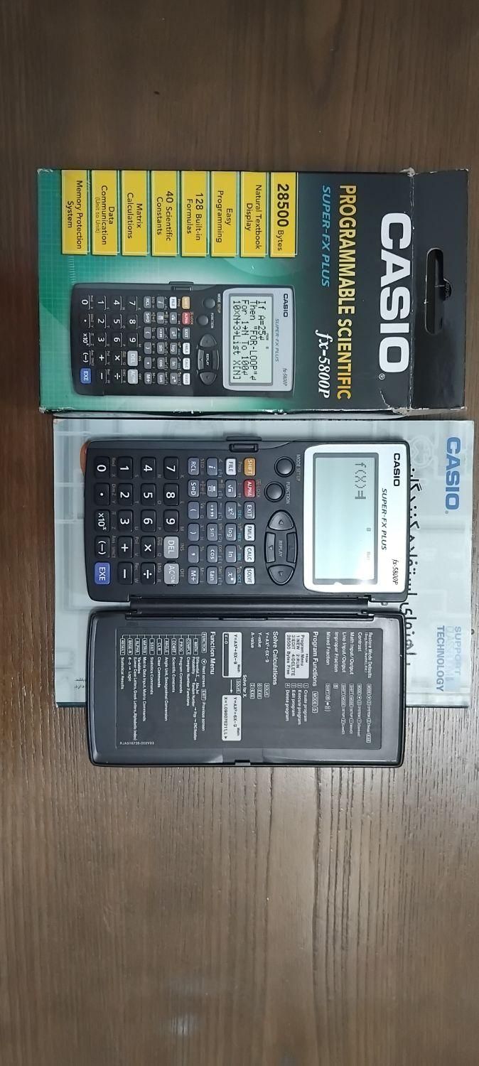 ماشین حساب مهندس CASIO FX-5800P|لوازم التحریر|تهران, حر|دیوار