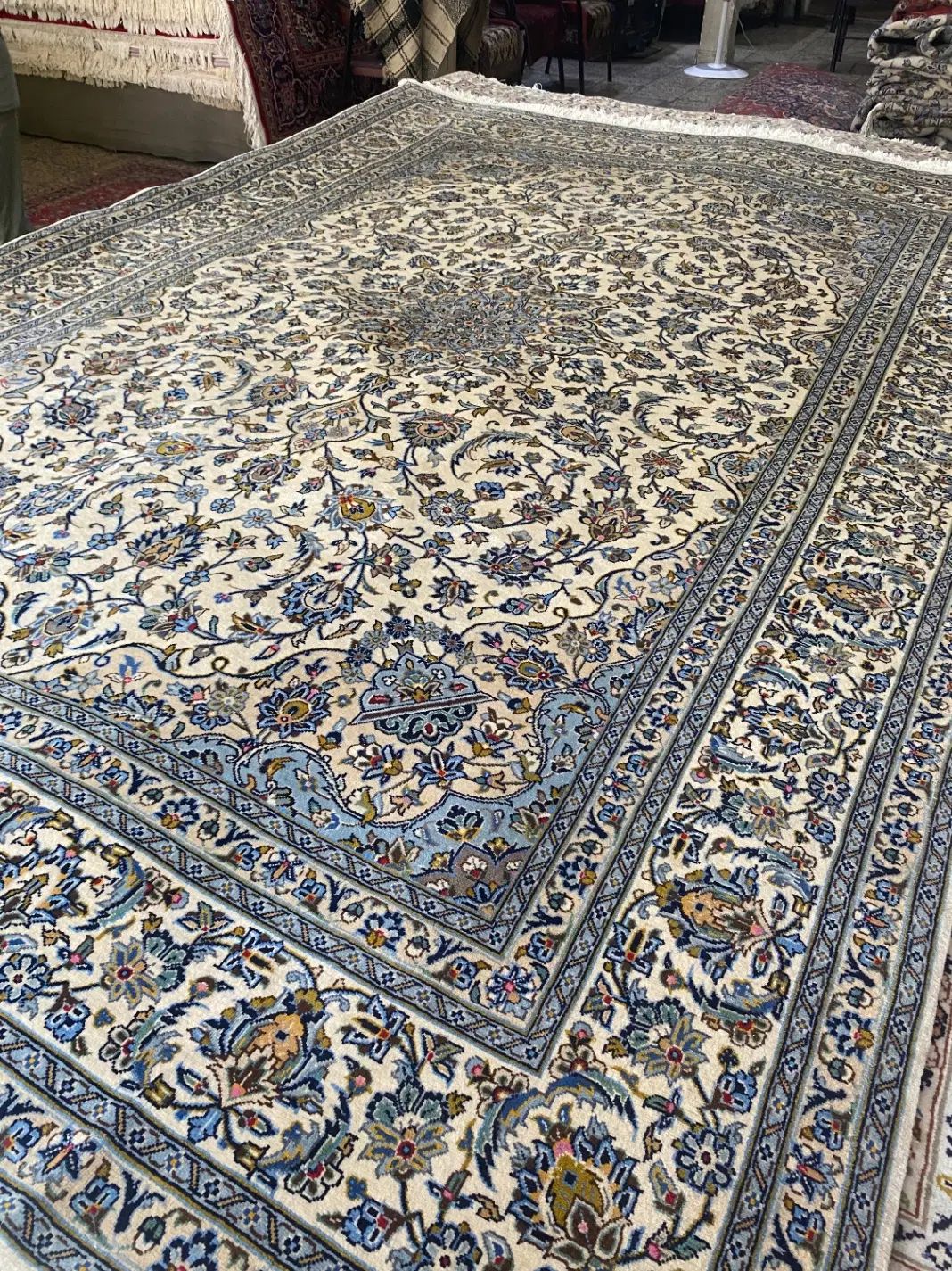 جفت ۶متری کرم کرک کاشان مارکدار|فرش|تهران, مدائن|دیوار
