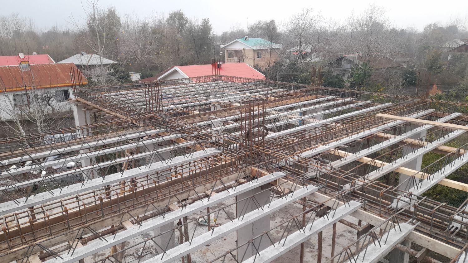 ارماتوربندی و قالببندی و پی ساختمان|خدمات پیشه و مهارت|سیاهکل, |دیوار