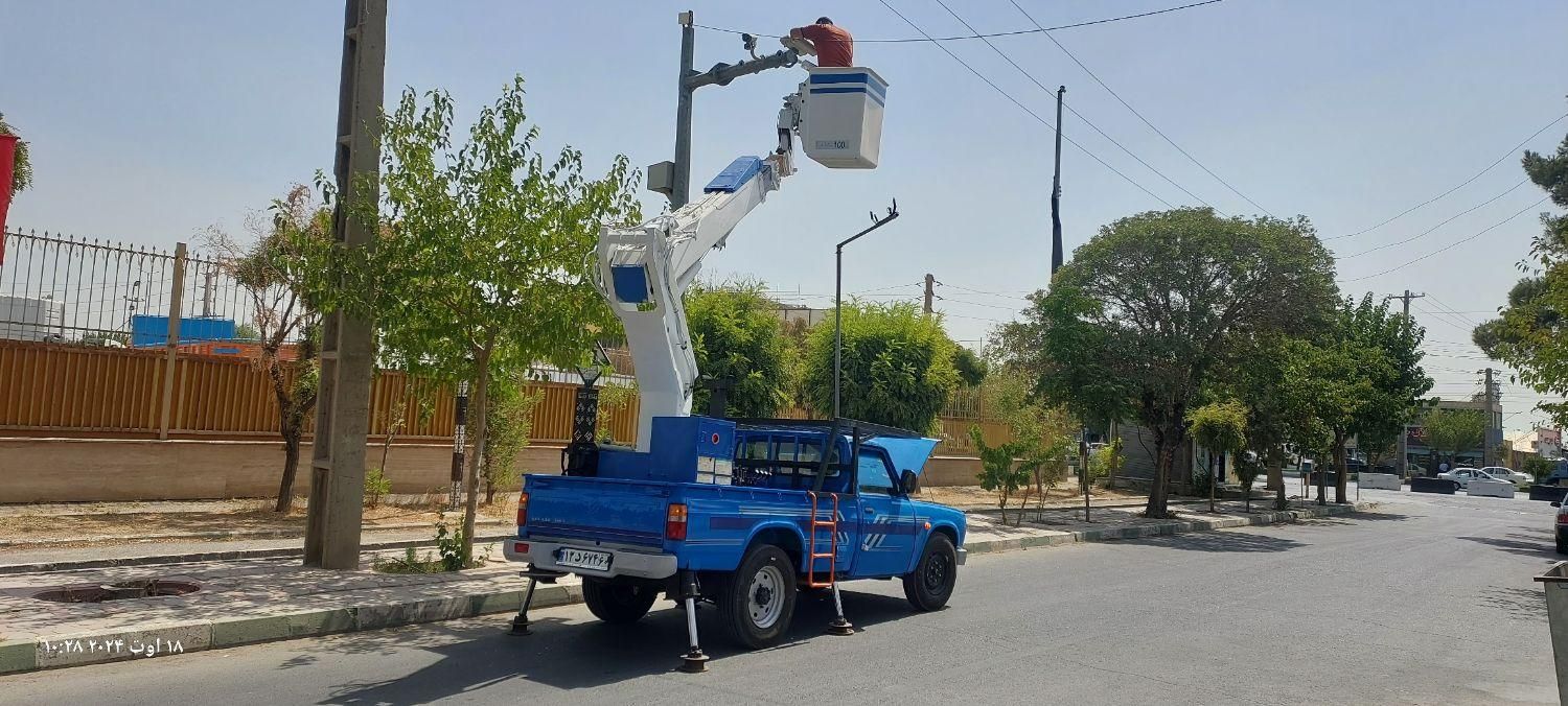 اجاره بالابر ژاپنی دکل و بوم کاملا عایق|خدمات حمل و نقل|اسلام‌شهر, شهرک مهدیه|دیوار