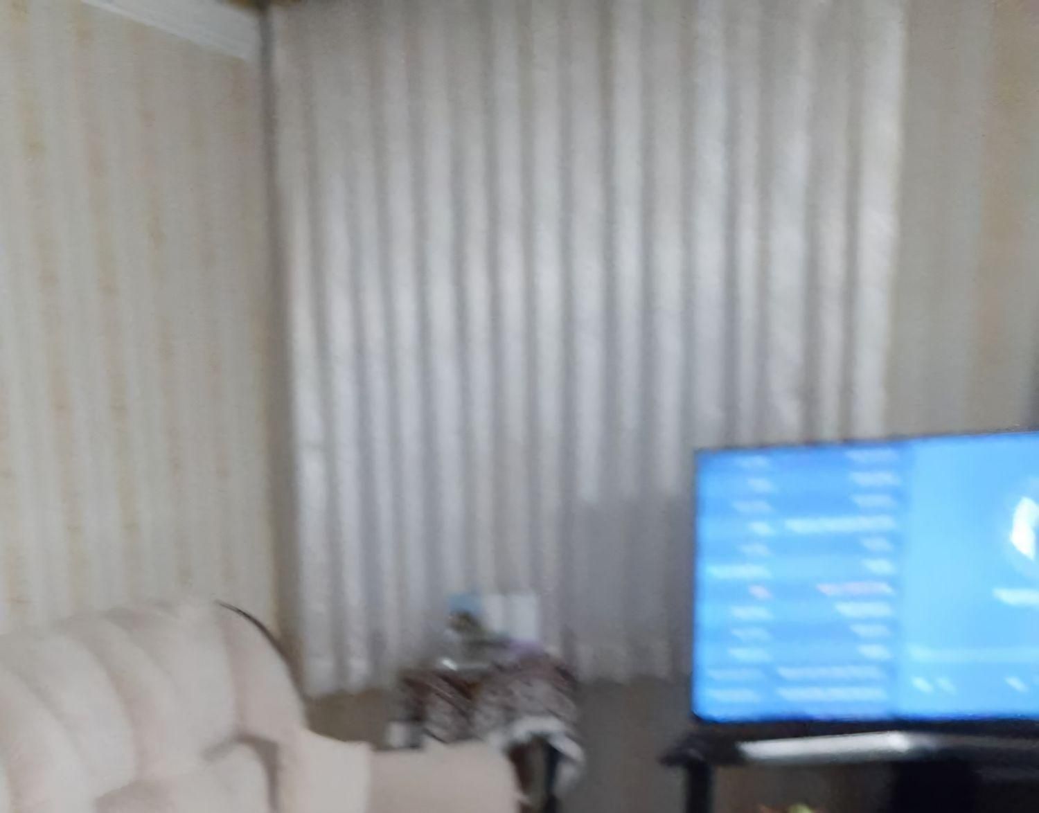 دو قواره پرده ساتن زیبا طرح ترنج رنگ سفید نباتی|پرده، رانر، رومیزی|ری, دیلمان|دیوار