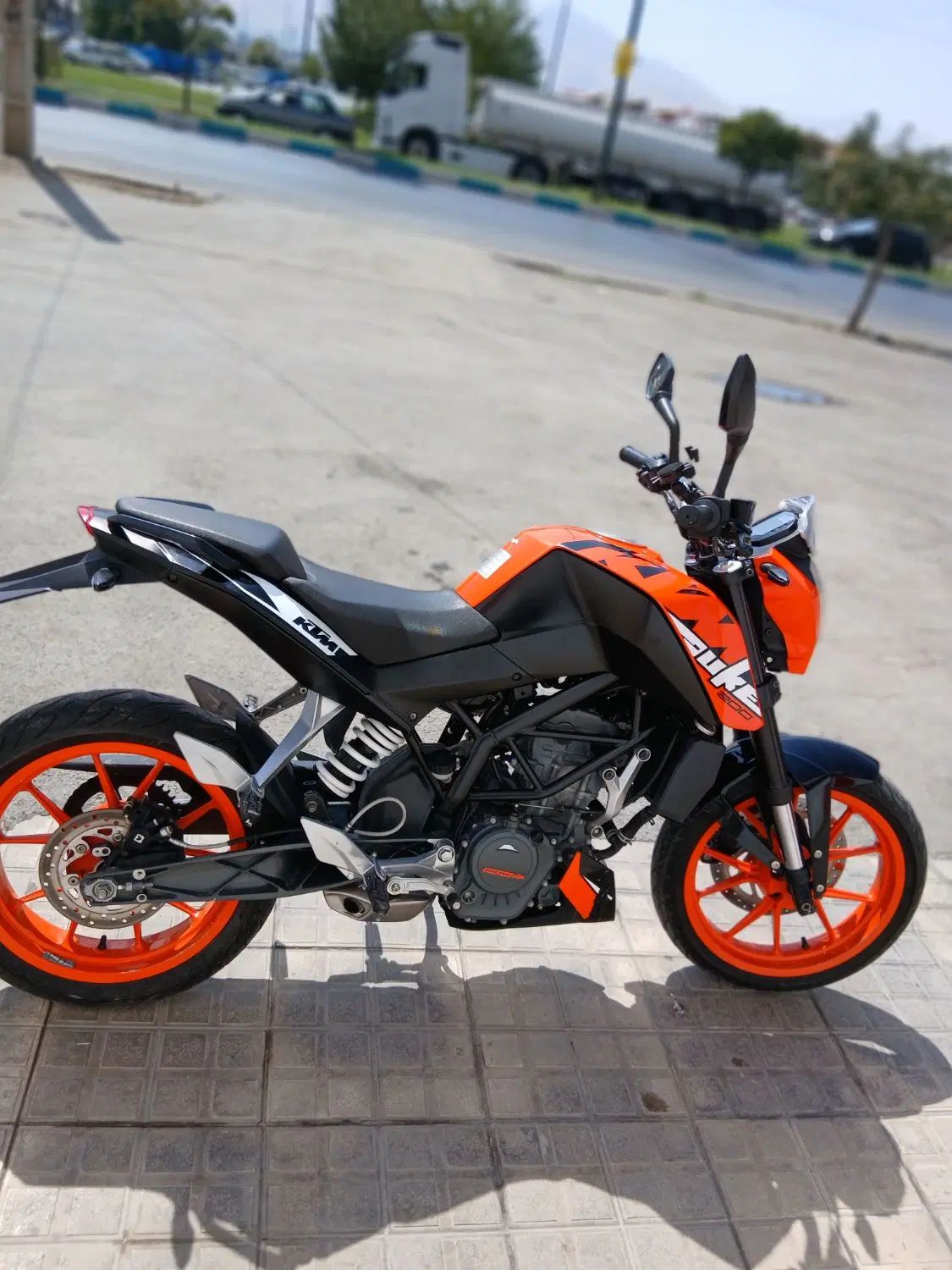 دوک ktm 200|موتورسیکلت|همدان, |دیوار