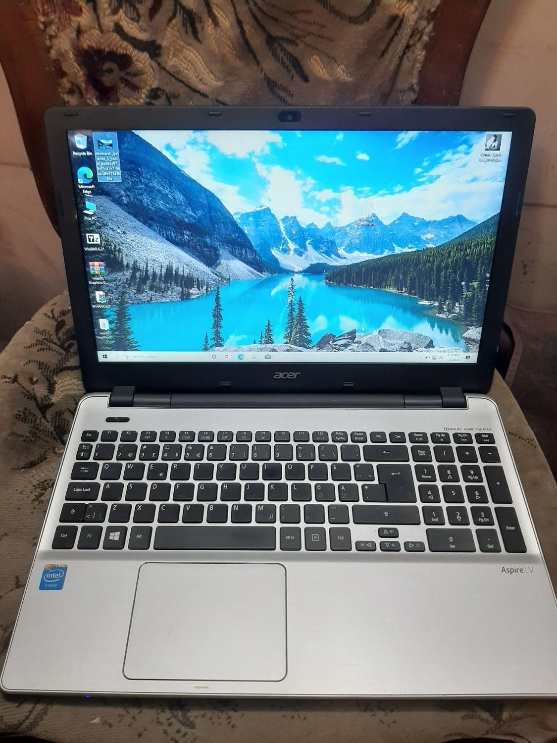 لپ تاپ خشگل تمیز نسل4 Acer|رایانه همراه|اصفهان, مسجد مصلی|دیوار