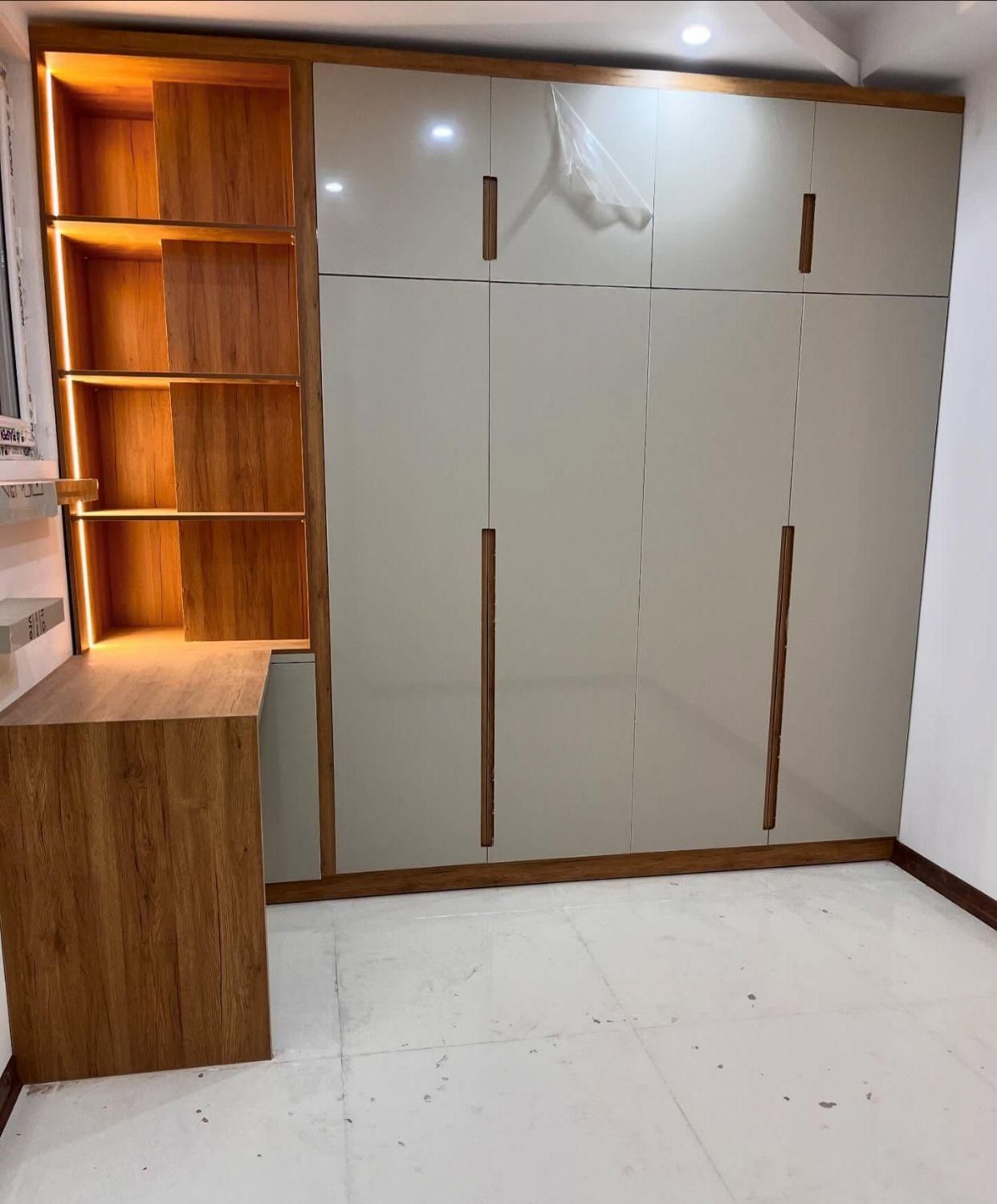 کمد دیواری زیبا چوب|مصالح و تجهیزات ساختمان|خرم‌آباد, |دیوار