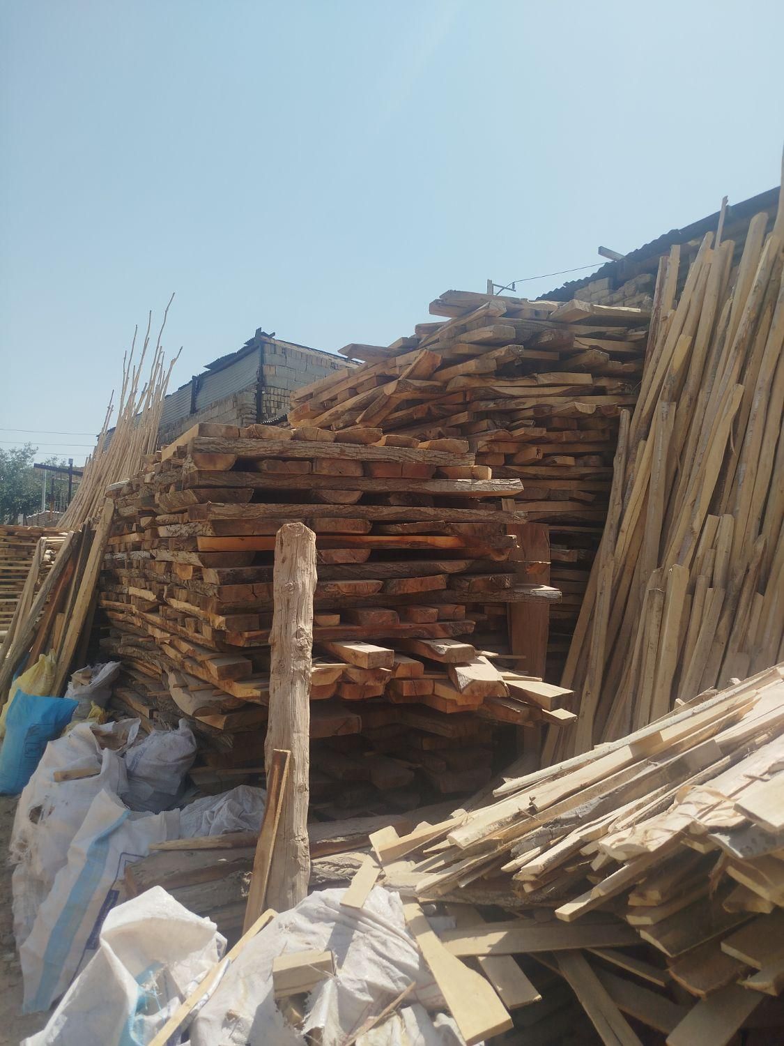 چوب اسلپی گردو و چنار|مصالح و تجهیزات ساختمان|مشهد, کشاورز|دیوار