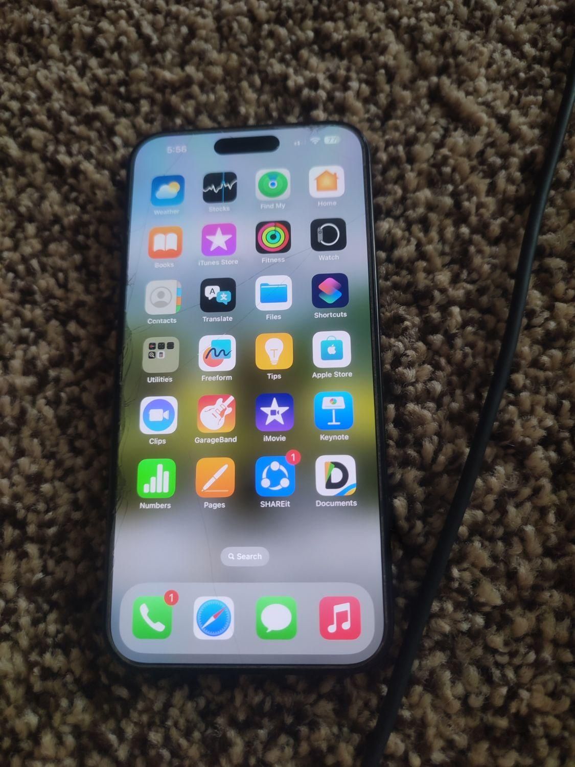 اپل iPhone 15 Pro Max با حافظهٔ ۲۵۶ گیگابایت|موبایل|جم, |دیوار