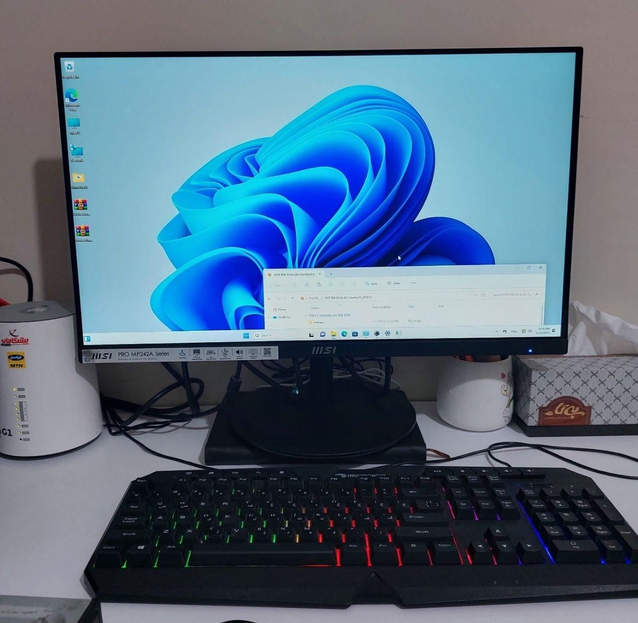 نصب مودم وفعالسازی کلیه اینترنت ها|خدمات رایانه‌ای و موبایل|تهران, شاهین|دیوار