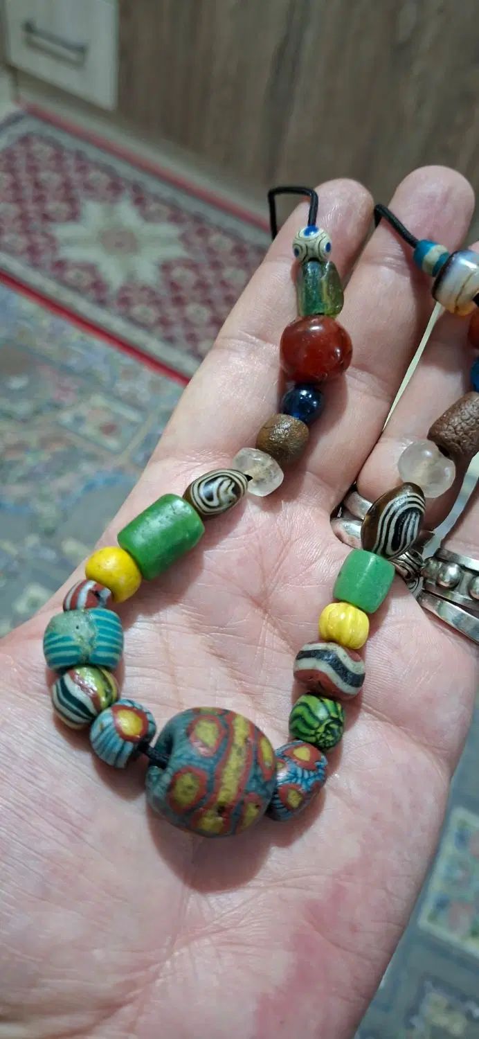 ۲۶ عدد مهره مینای ساسانی و گبری|کلکسیون اشیاء عتیقه|تهران, خانی‌آباد|دیوار
