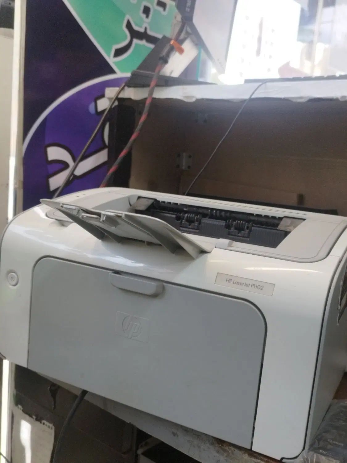 پرینتر hp 1102 به شدت تمیز در حد نو|پرینتر، اسکنر، کپی، فکس|مشهد, امام خمینی|دیوار