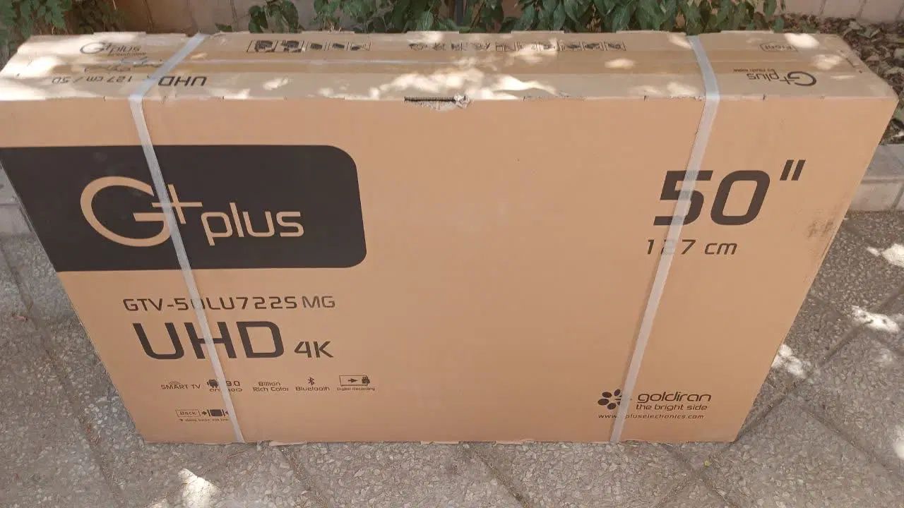 تلویزیون جی پلاس ۵۰ اینچ فول مدل GTV-50LU722S|تلویزیون و پروژکتور|اصفهان, نقش جهان|دیوار