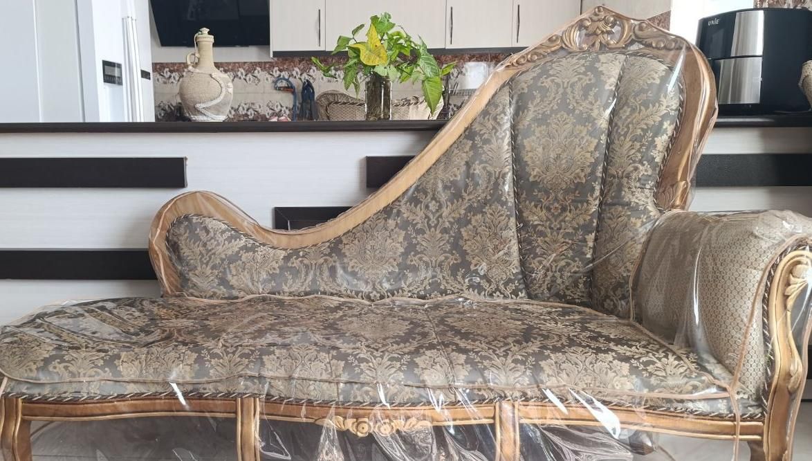 کاناپه شزلون|مبلمان خانگی و میز عسلی|ابریشم, |دیوار