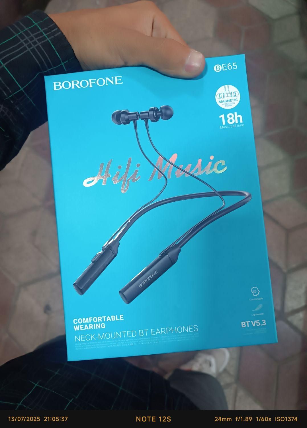 هندزفری گردنی برند BOROFONE|لوازم جانبی موبایل و تبلت|مشهد, کوشش|دیوار