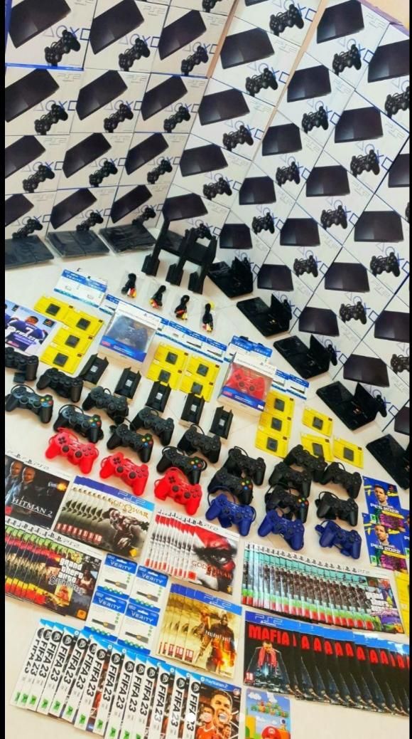 فلشخوراصلی ضمانتی پلی استیشن 2|کنسول، بازی ویدئویی و آنلاین|مشهد, شهید معقول|دیوار