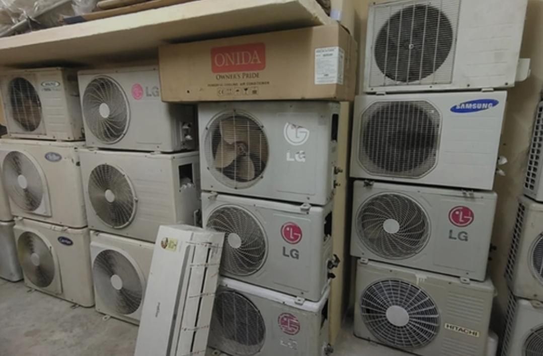 کولر گازی موتورسوخته ..نیم سوز .|کولر گازی و فنکوئل|مسجد سلیمان, |دیوار