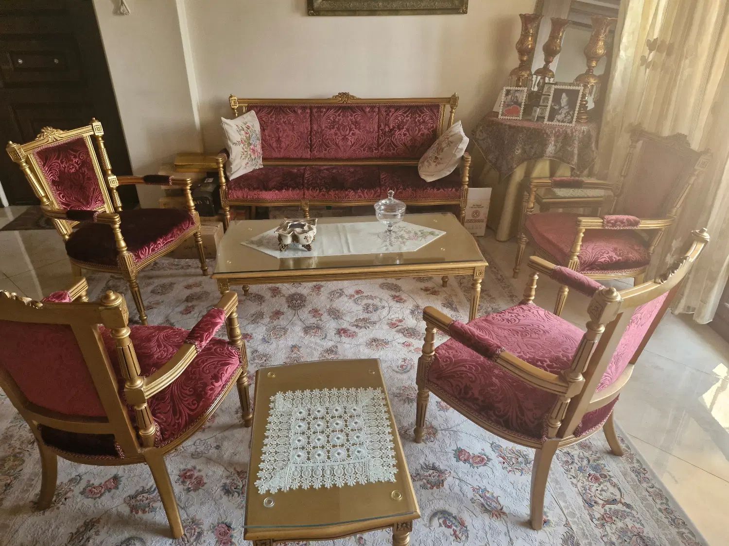 مبل و ناهارخوری استیل|مبلمان خانگی و میز عسلی|تهران, حسین‌آباد|دیوار