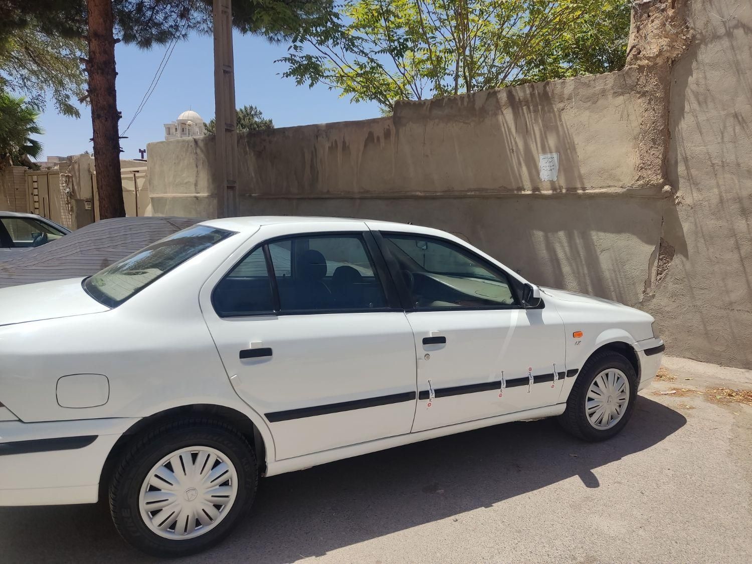 سمند lx ef7 دوگانه سوز کارخانه مدل 96 سفید روغنی|خودرو سواری و وانت|کرمان, |دیوار