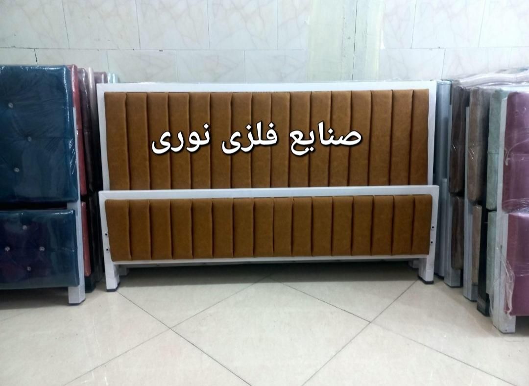 تخت دونفره مدل هاشور(صنایع فلزی نوری)|تخت و سرویس خواب|مشهد, خواجه ربیع|دیوار