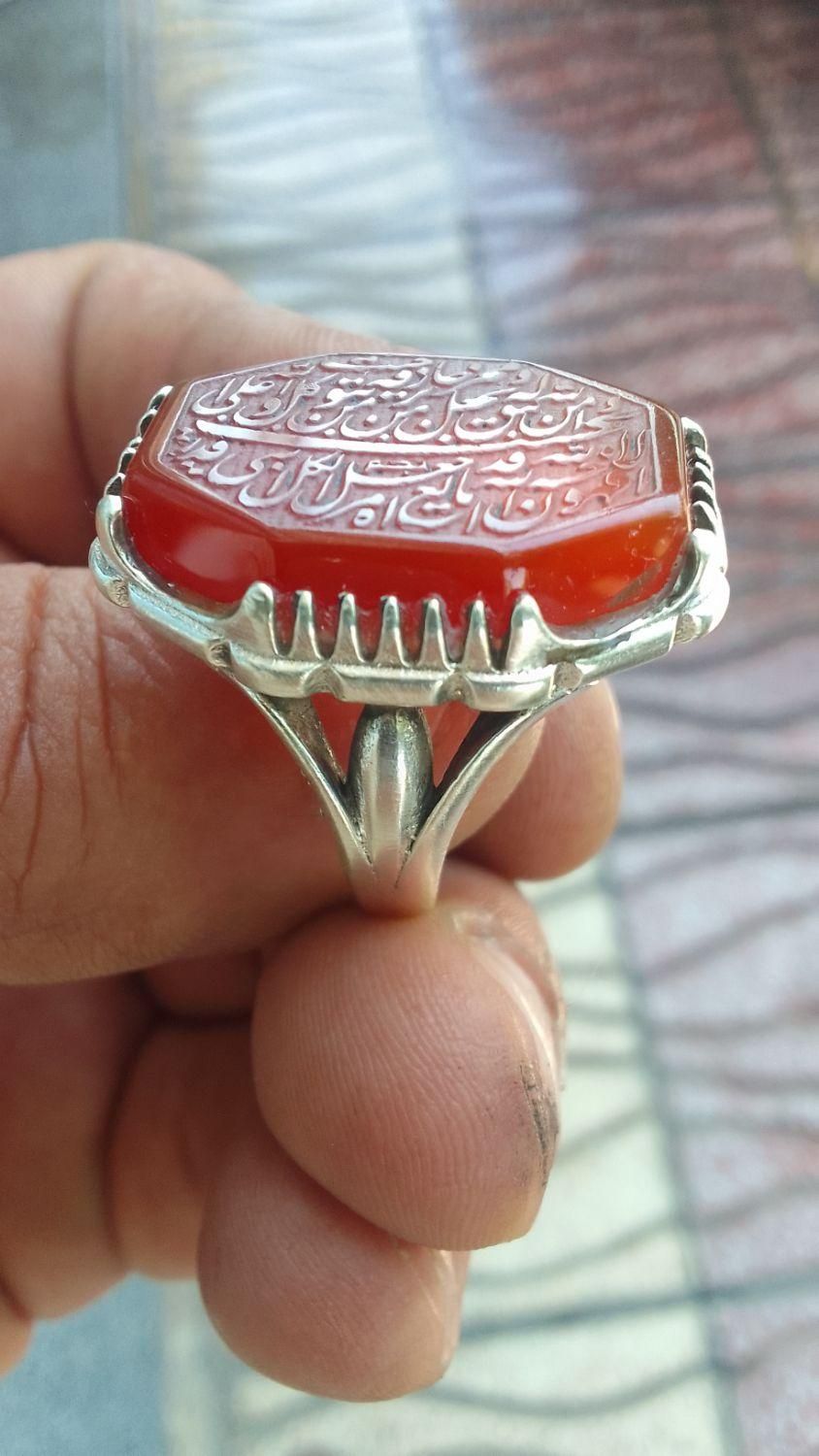 انگشتر نقره ۹۴۵|جواهرات|شیراز, بازار|دیوار