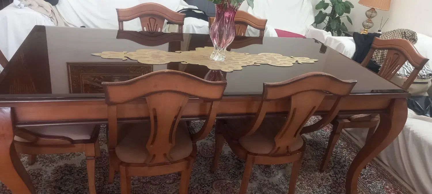 میزنهارخوری ۶ نفره|میز و صندلی غذاخوری|مشهد, امامیه (شهرک غرب)|دیوار