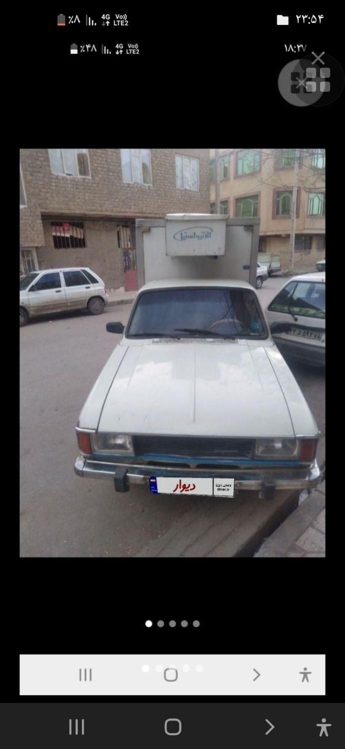 پیکان وانت یخچالدار معاوضه بانیسان یخچالدار|خودرو سواری و وانت|مشهد, خین عرب|دیوار