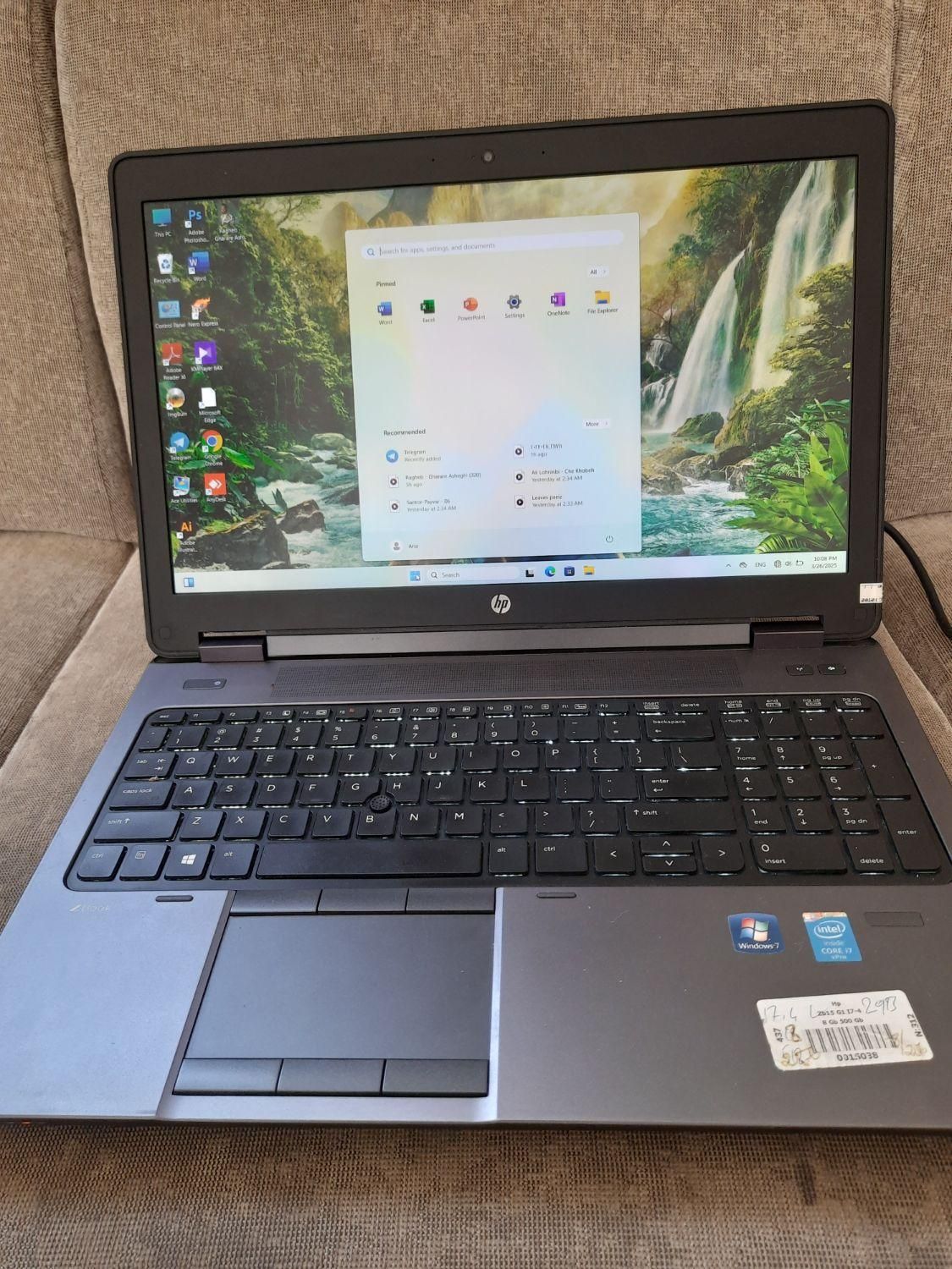 لبتاپ hp zbook|رایانه همراه|ورامین, |دیوار
