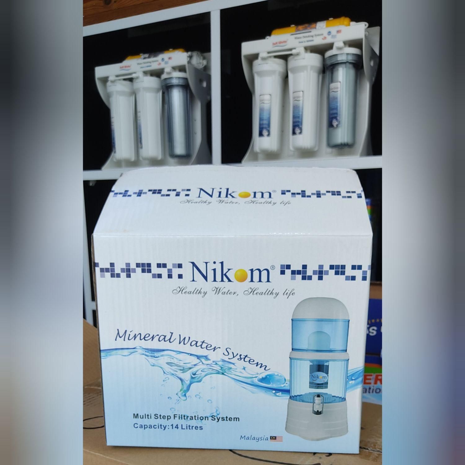 تصفیه آب کلمنی، رومیزی Nikom|آبسردکن و تصفیه آب|رشت, آزادگان|دیوار