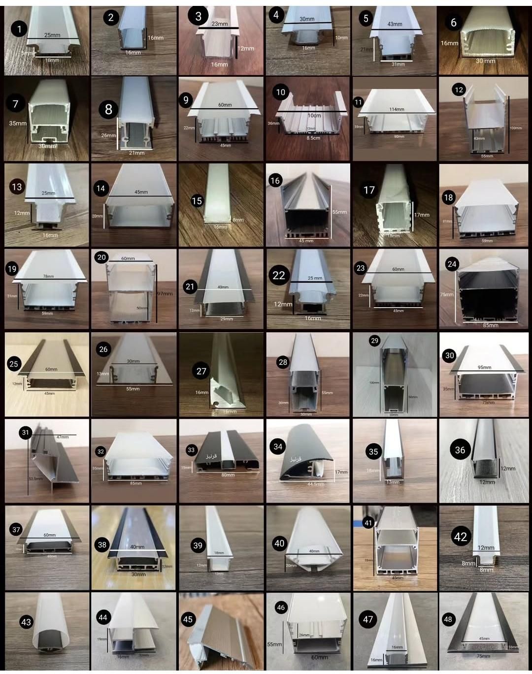 لاین نوری ، چراغ خطی|لامپ و چراغ|هشتگرد, فاز ۱ مهستان|دیوار