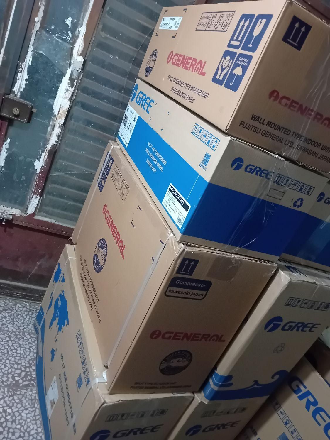 کولر گازی ۱۲هزار اوجنرال و گری ۲۰۲۵|کولر گازی و فن‌کوئل|قم, آزادگان|دیوار