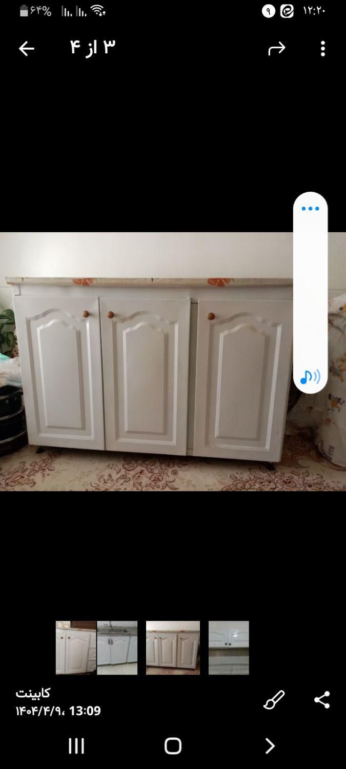 فروش یک عدد اب چکان و کابینت سه در در حد نو|آب‌چکان و نظم‌دهنده ظروف|گلپایگان, |دیوار