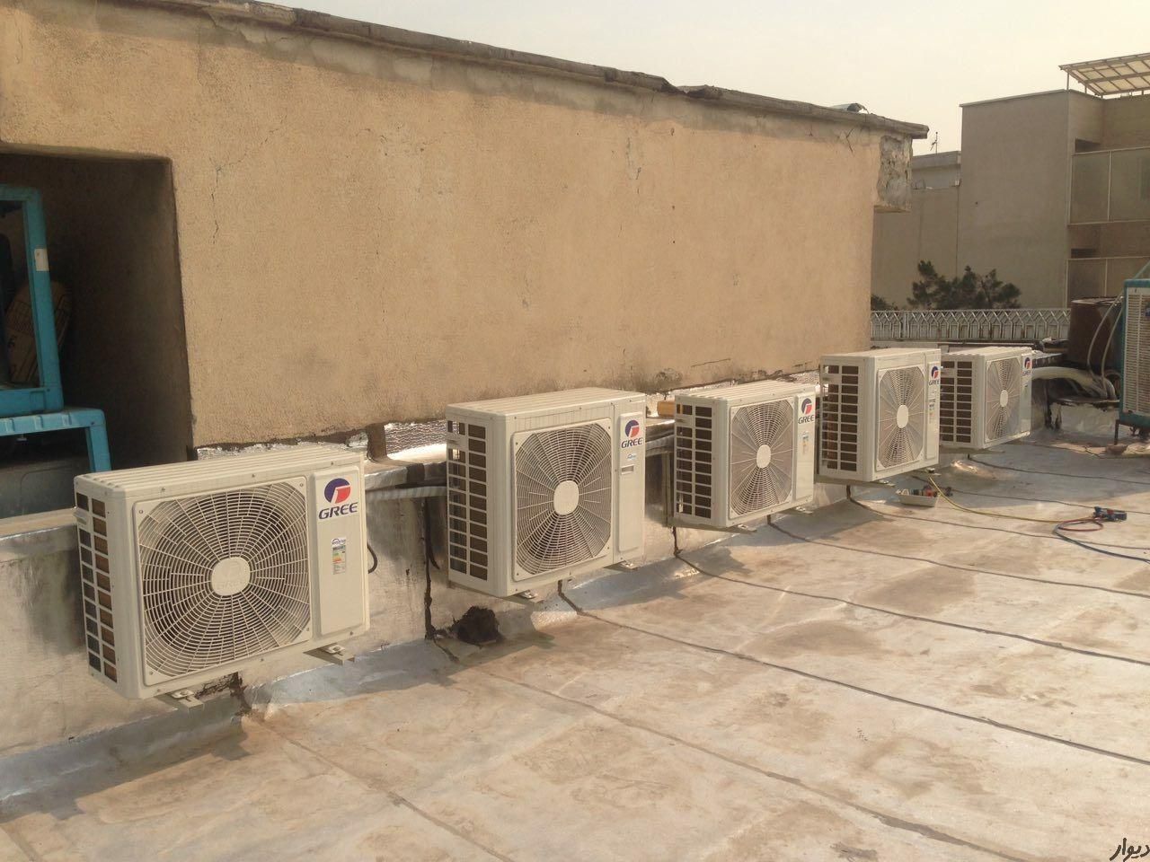 نصب و تعمیر کولر گازی اسپلیت تعمیرات نصاب|خدمات پیشه و مهارت|نور, |دیوار