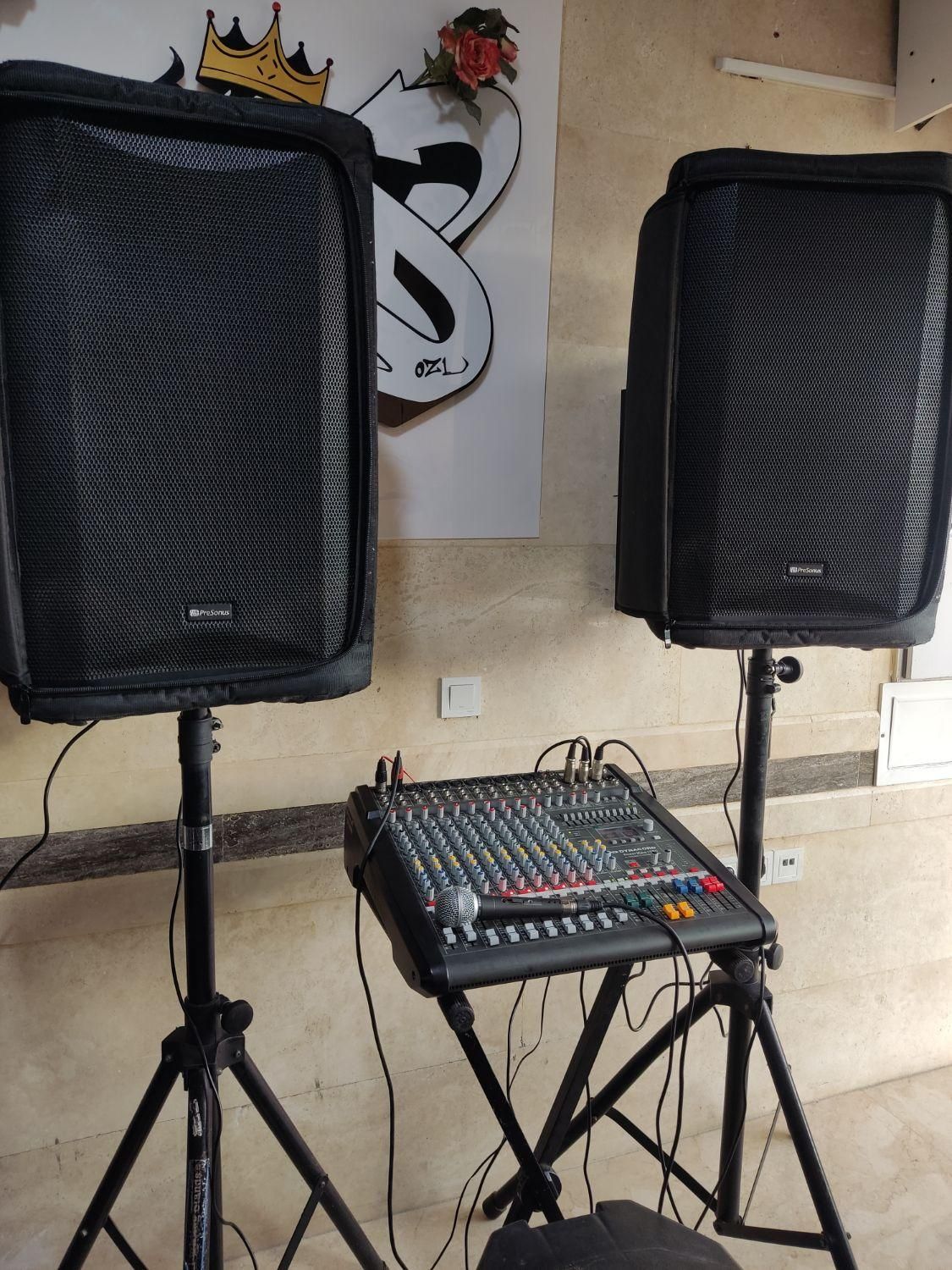 اجاره کرایه باند سیستم صوتی اکتیو پسیو میکسر|خدمات پذیرایی، مراسم|تهران, جنت‌آباد مرکزی|دیوار