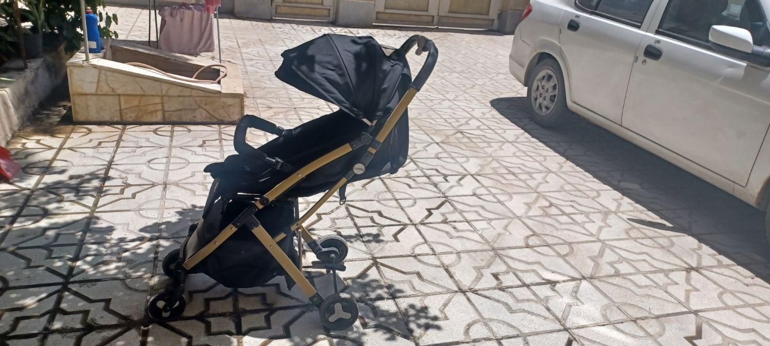 کالسکه و کریر رنگ مشکی کسی خواست کریرم میدم|کالسکه و لوازم جانبی|قوچان, |دیوار