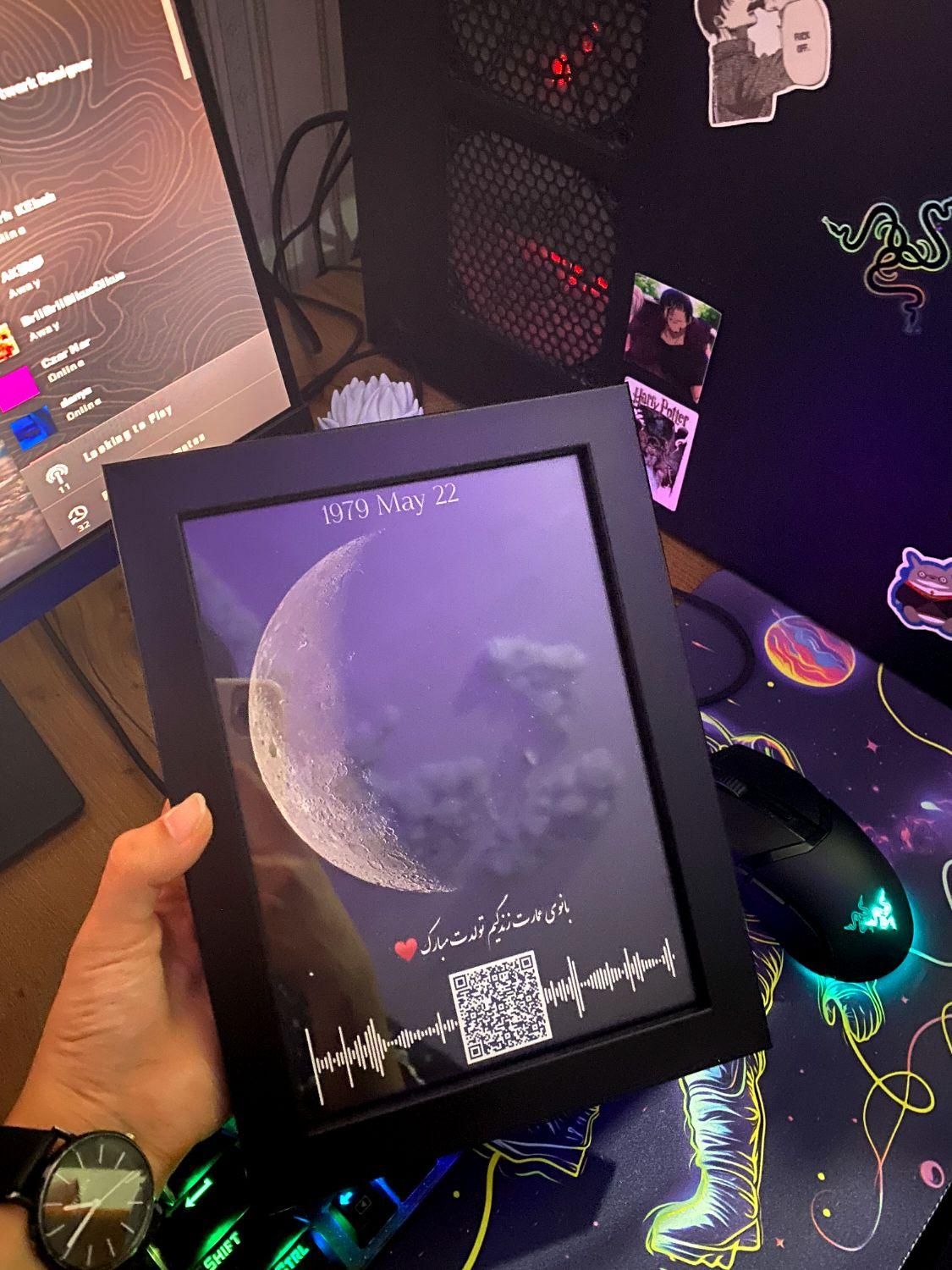 تابلو موزیکال|تابلو، نقاشی، عکس|مشهد, طلاب|دیوار