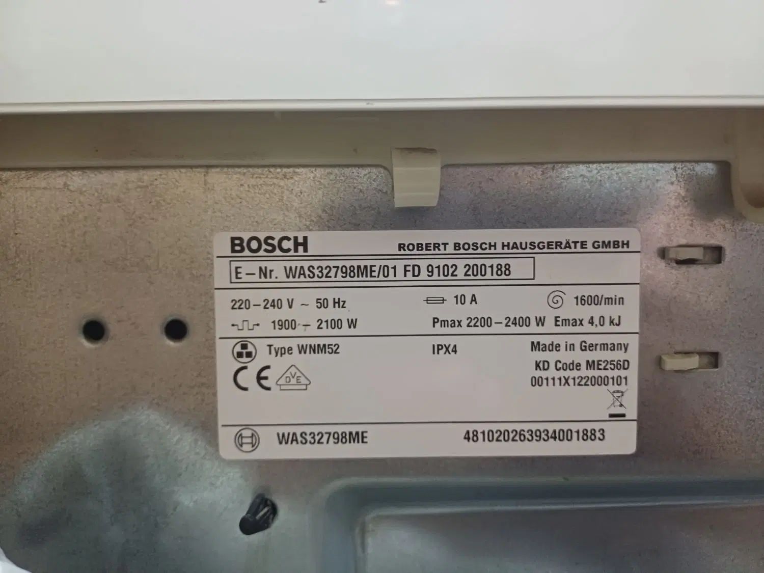 لباسشوئی بوش آلمان BOSCH|ماشین لباسشویی و خشک‌کن لباس|تهران, هفت حوض|دیوار