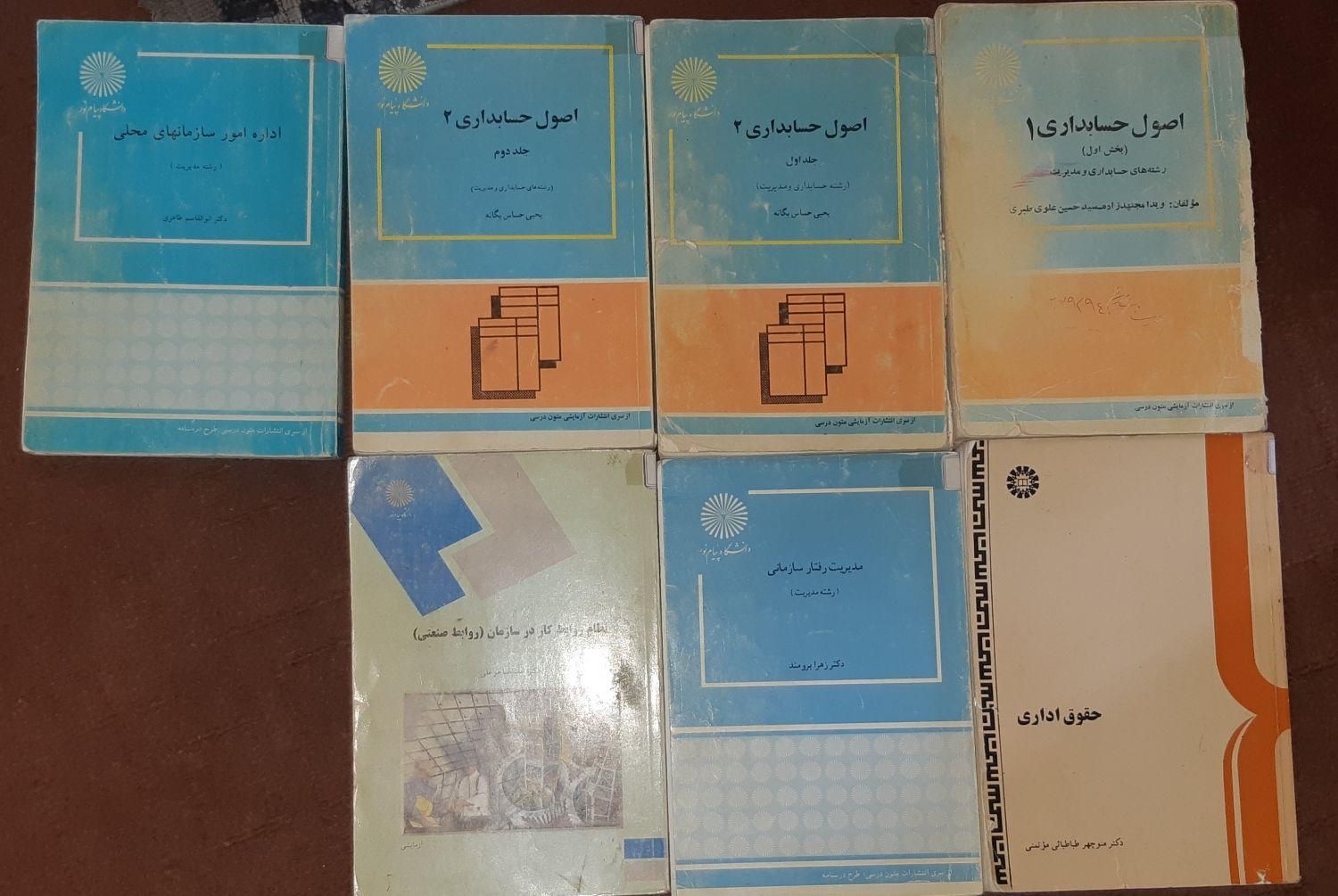 کتاب‌های حسابداری و مدیریت و عمومی|کتاب و مجله آموزشی|اصفهان, باغ زرشک|دیوار
