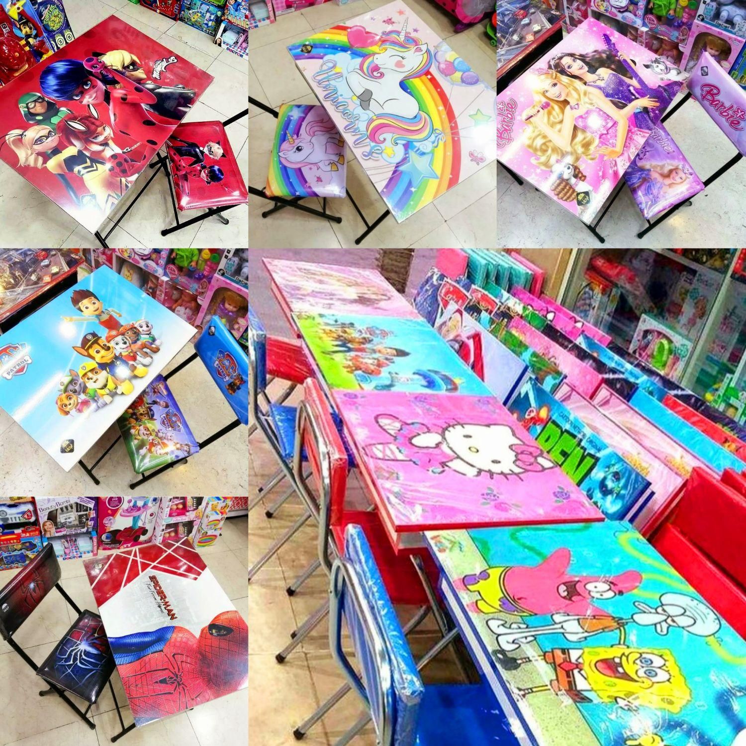 میز وصندلی تحریر تاشو کودک نو وآکبند|اسباب و اثاث بچه|تبریز, |دیوار