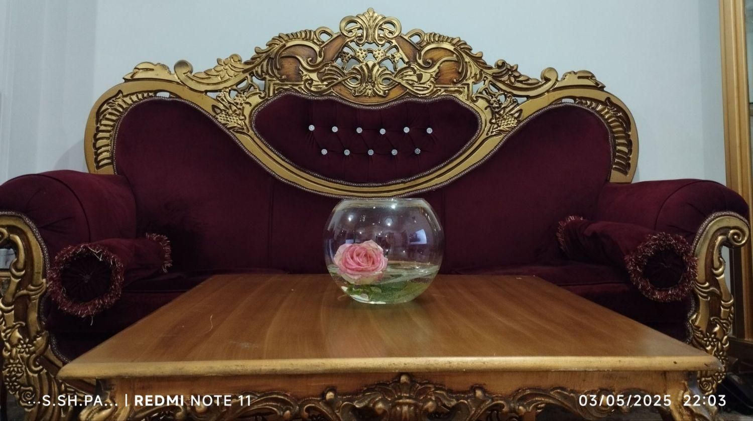 مبلمان سلطنتی|مبلمان خانگی و میز عسلی|رشت, یخسازی|دیوار