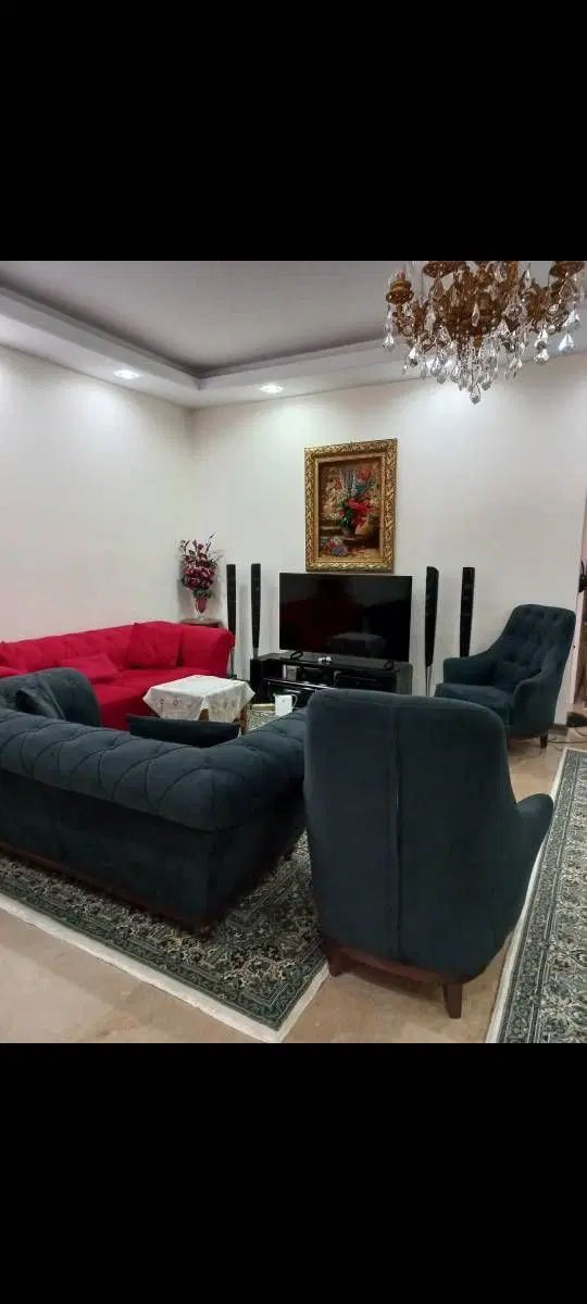 مبل ۴ نفره راحتی|مبلمان خانگی و میز عسلی|تهران, پرستار|دیوار