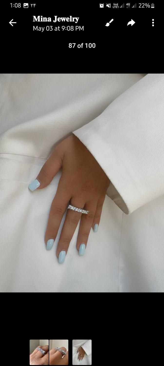 انگشتر های نو مشابه نمونه طلا|بدلیجات|مشهد, سرافرازان|دیوار