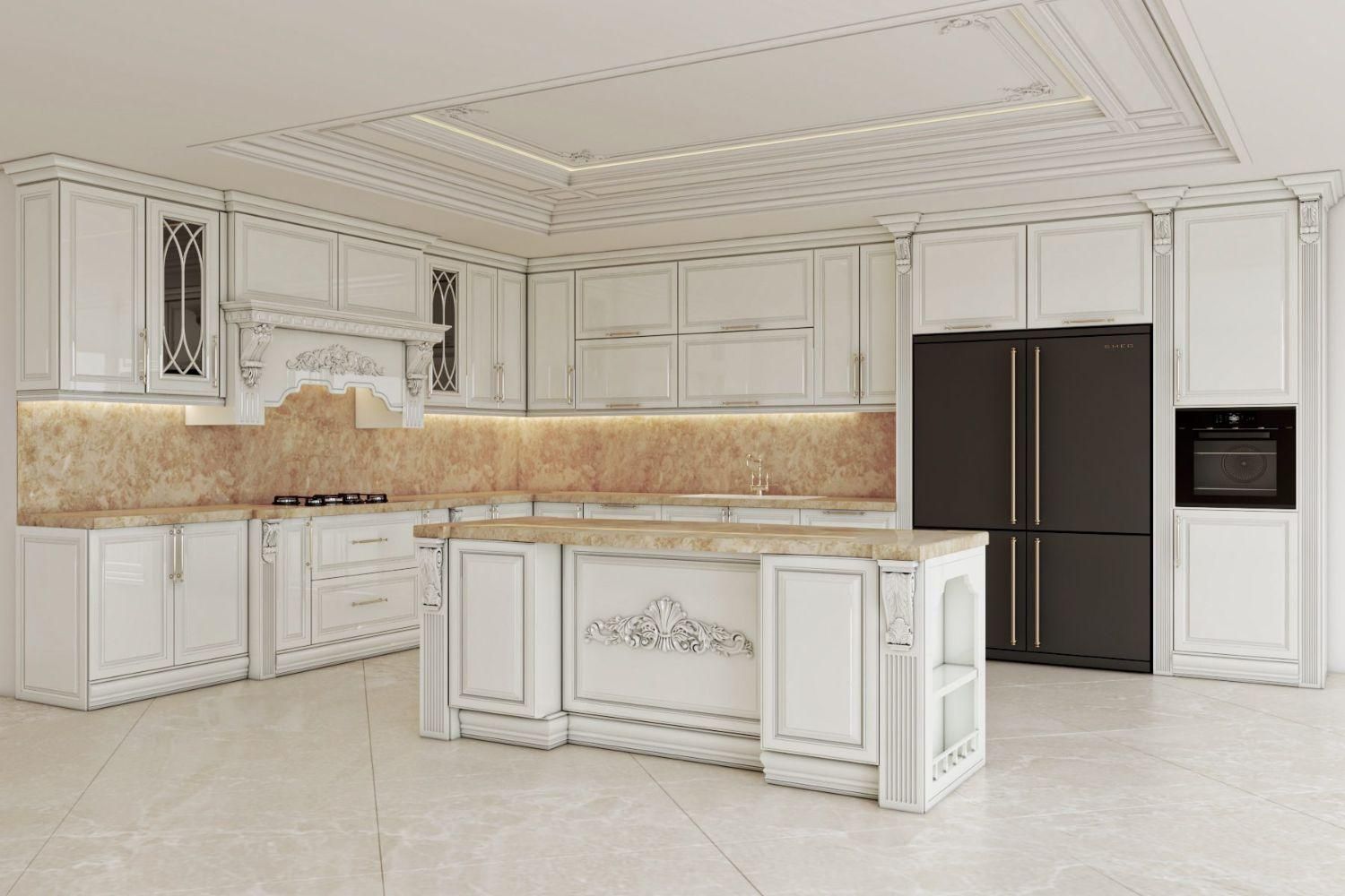 کابینت mdf/ تیک آبی|مصالح و تجهیزات ساختمان|پرند, فاز ۲|دیوار