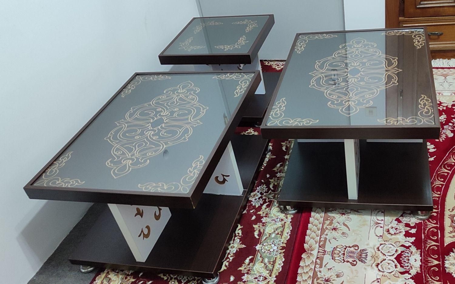 جلومبلی ازجنس ام دی اف،سه عددباهم|مبلمان خانگی و میز عسلی|آستانه اشرفیه, |دیوار