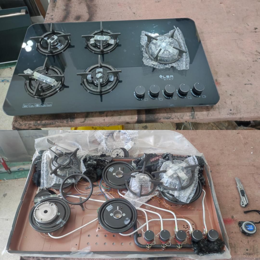 ( شیشه )گاز صفحه و استیل و ماکروفر|اجاق گاز و لوازم برقی پخت‌وپز|زابل, |دیوار