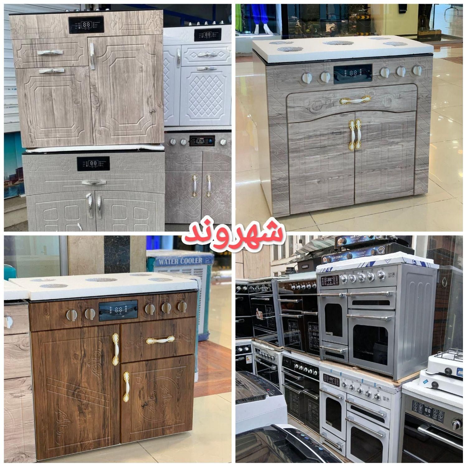 اجاق گاز چوبی کابینتی ام دی اف MDF مکران باگارانتی|اجاق گاز و لوازم برقی پخت‌وپز|مشهد, طلاب|دیوار