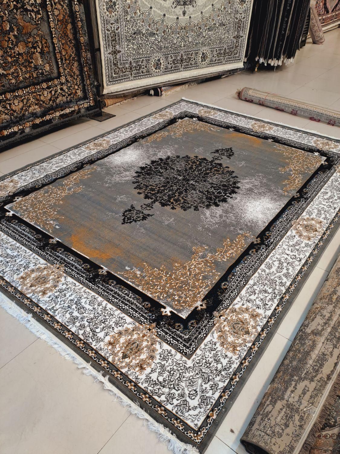فرش ۳در۴حاجی حسینی ۱۲متری طلاکوب ۳/۵۰۰ ت|فرش|مشهد, طلاب|دیوار