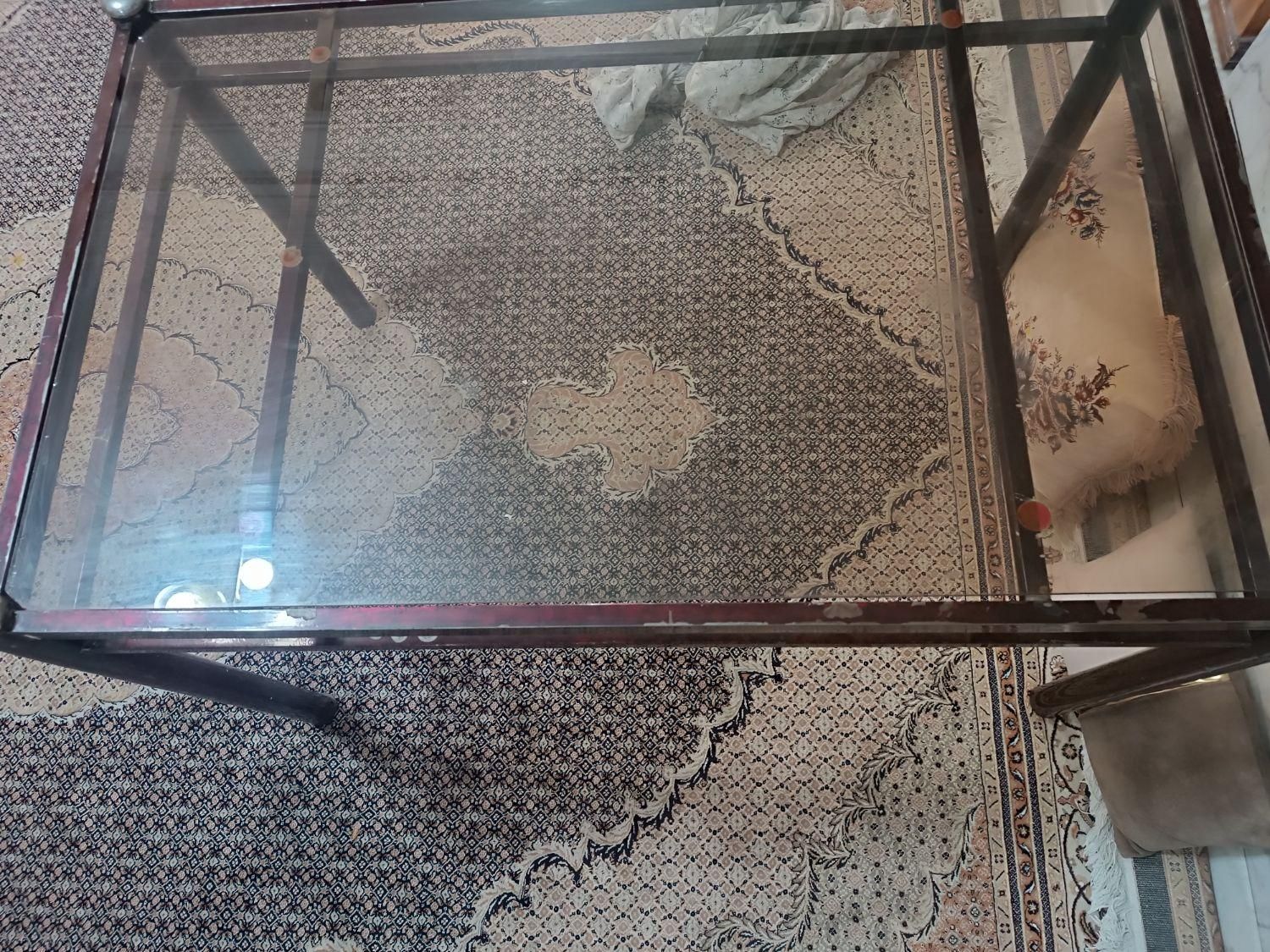 میز شیشه ای ناهارخوری 119×74|میز و صندلی غذاخوری|قائن, |دیوار