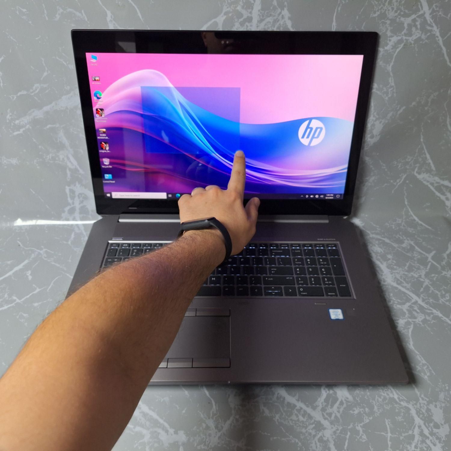 لپ تاپ گیمینگ خارق العاده HP ZBOOK 17 G5|رایانه همراه|قزوین, |دیوار