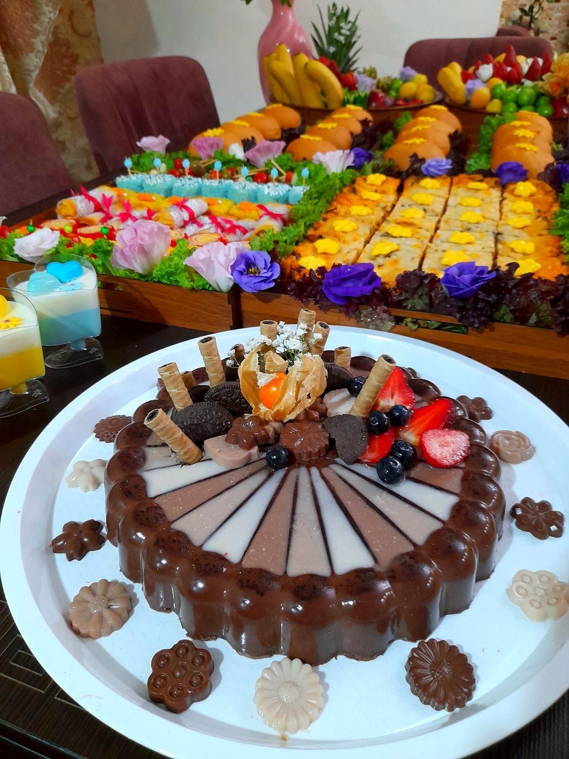 فینگرفود فینگر فود دسر غذا مزه میوه آرایی|خدمات پذیرایی، مراسم|تهران, ستارخان|دیوار