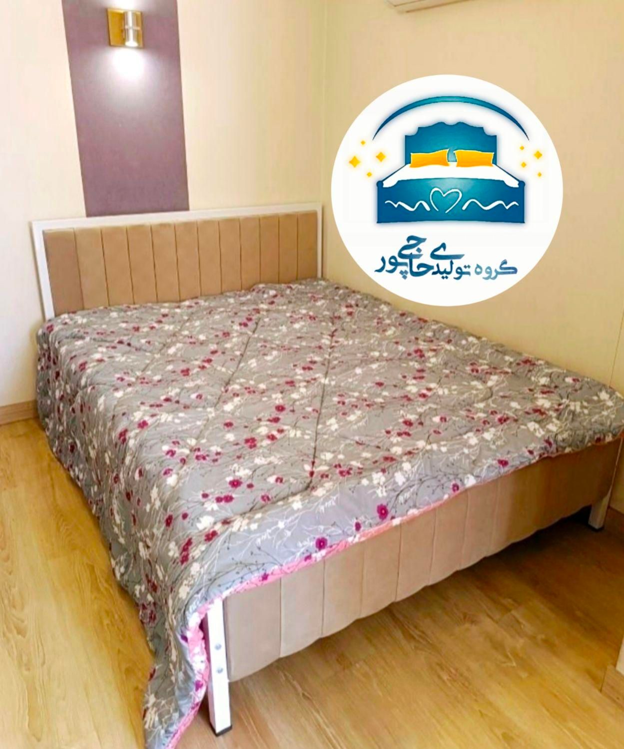 تخت خواب دو نفره حاجی پور(تختخواب۲دونفره)تشک شقایق|تخت و سرویس خواب|مشهد, حسین‌آباد|دیوار